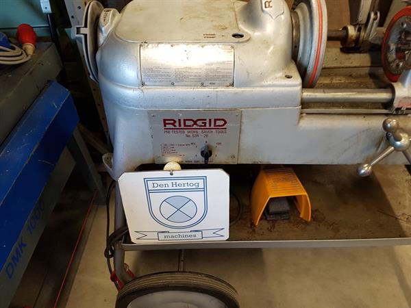 Grote foto ridgid 535 400v draadsnijmachine waterleiding doe het zelf en verbouw gereedschappen en machines