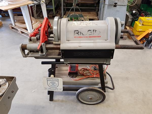 Grote foto ridgid 1224 draadsnijmachine 230v verrijdbaar 4 doe het zelf en verbouw gereedschappen en machines