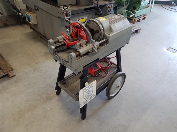 Grote foto ridgid 535 230v verrijdbaar draadsnijmachine fitte doe het zelf en verbouw gereedschappen en machines