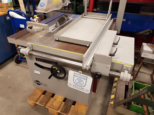 Grote foto harwi 130 cirkelzaagmachine schulpzaag 7 5pk 450mm doe het zelf en verbouw zaagmachines