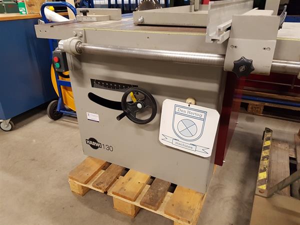 Grote foto harwi 130 cirkelzaagmachine schulpzaag 7 5pk 450mm doe het zelf en verbouw zaagmachines