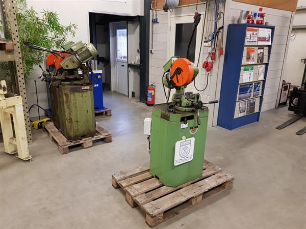 Grote foto bewo cikelzaag afkortzaag metaalzaag met koeling doe het zelf en verbouw zaagmachines