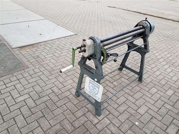 Grote foto jorg plaatwals rollenwals walsen van plaatwerk doe het zelf en verbouw gereedschappen en machines