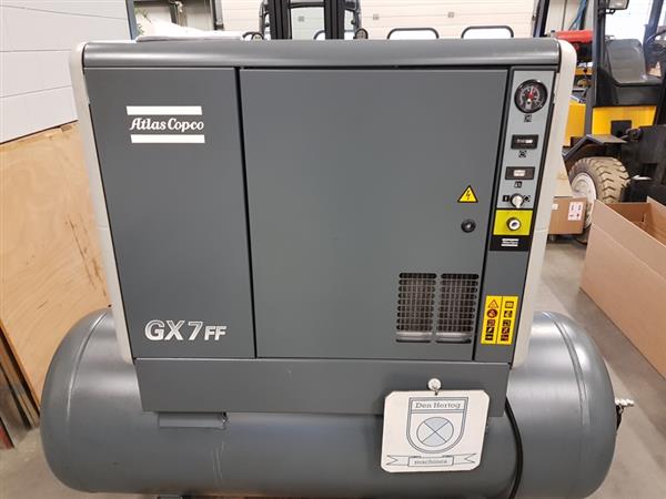 Grote foto compressor atlas copco schroefcompressor gx7ff doe het zelf en verbouw gereedschappen en machines