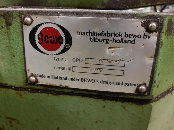 Grote foto bewo 315 pk lt met pneumatische klemming cirkelzaag afkortzaag werkplaatsmachine metaalbewerking mac doe het zelf en verbouw zaagmachines