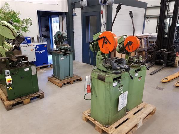 Grote foto bewo 315 lt cirkelzaag afkortzaag metaalzaagmachine met koeling 100x100mm doe het zelf en verbouw zaagmachines