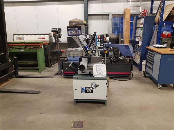 Grote foto mep shark 282 ccs bandzaagmachine lintzaagmachine metaalbewerkingmachines doe het zelf en verbouw zaagmachines