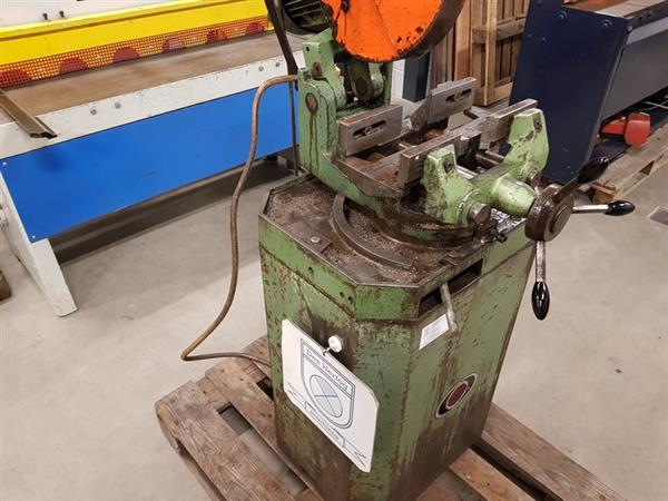 Grote foto bewo 315 lt cirkelzaag afkortzaag metaalzaagmachine met koeling 100x100mm doe het zelf en verbouw zaagmachines