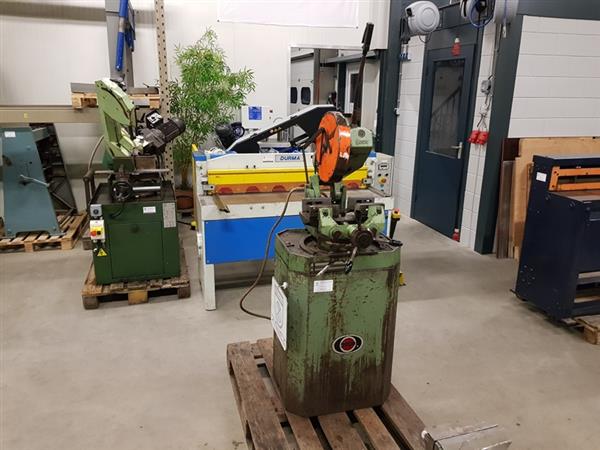 Grote foto bewo 315 lt cirkelzaag afkortzaag metaalzaagmachine met koeling 100x100mm doe het zelf en verbouw zaagmachines