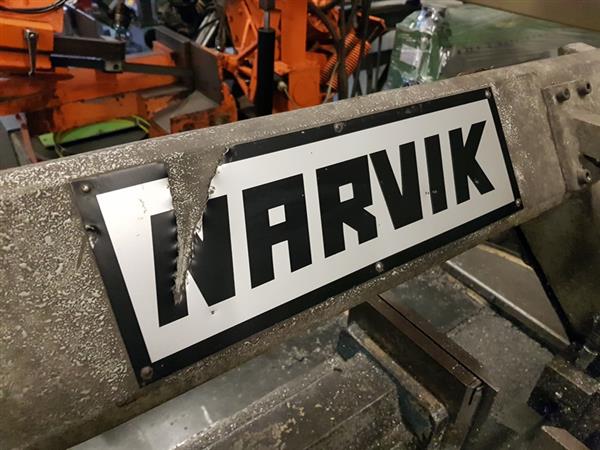 Grote foto narvik rond 225mm halfautomaat met koeling bandzaag hydraulisch compact doe het zelf en verbouw zaagmachines