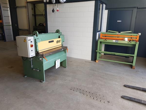 Grote foto dmf schaar 1100x4mm knipbank knipschaar knipmachine plaatschaar schaar doe het zelf en verbouw gereedschappen en machines