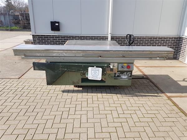 Grote foto 10x formaatzaag altendorf f45 hoofdzaag voorritser paneelzaag platenzaag doe het zelf en verbouw zaagmachines