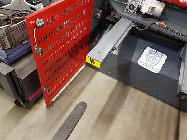 Grote foto knipschaar 1250x3 5mm plaatschaar elektrische achteraanslag guillotineschaar doe het zelf en verbouw gereedschappen en machines