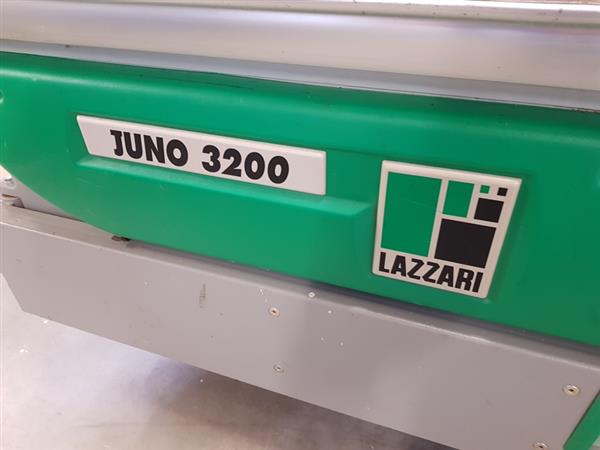 Grote foto formaatzaag lazzari juno 3200 hoofdzaag voorritser interieurbouw meubelmaker doe het zelf en verbouw zaagmachines