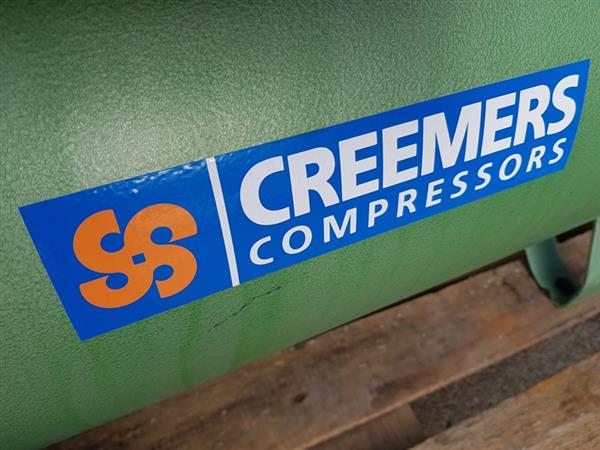 Grote foto creemers compressor 150l 10bar 400v geheel nagezien en klaar voor gebruik doe het zelf en verbouw compressors