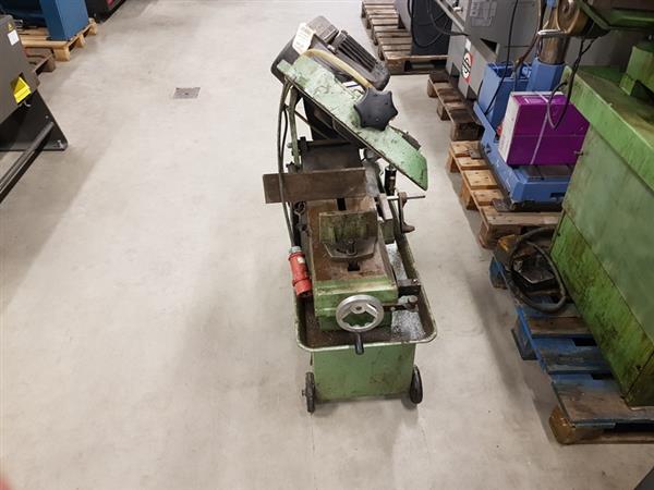 Grote foto bandzagmachine hu 712 bs bandzaag lintzaag met koeling 400v doe het zelf en verbouw zaagmachines