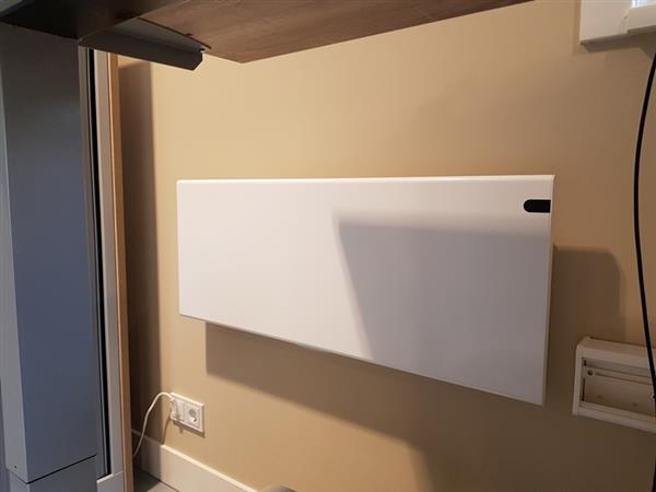 Grote foto adax neo basic s5 radiator elektrisch programmeerbaar design wit 230v huis en inrichting kachels en openhaarden