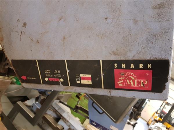 Grote foto mep shark 320 sxi halfautomatische bandzaag met koeling werkplaats doe het zelf en verbouw zaagmachines