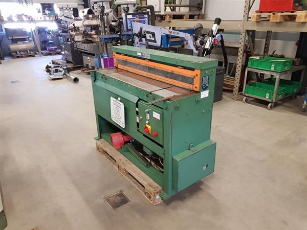 Grote foto jorg compactschaar 4022 cap.1250x2mm knipschaar knipbank plaatschaar guillotine doe het zelf en verbouw gereedschappen en machines