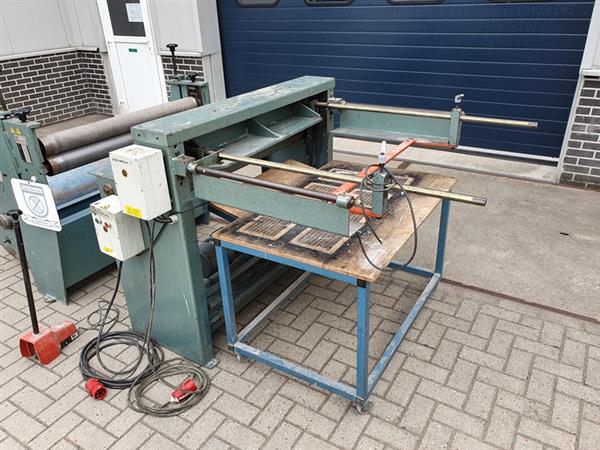 Grote foto afwikkelmachine afrolmachine coilmacine 1000x1 5mm lengte afslag doe het zelf en verbouw gereedschappen en machines