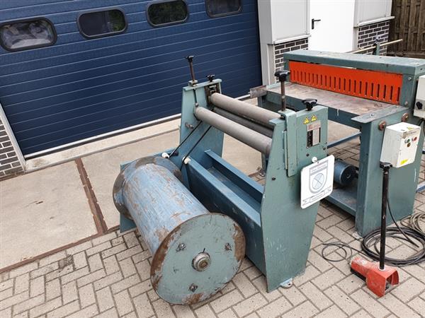 Grote foto afwikkelmachine afrolmachine coilmacine 1000x1 5mm lengte afslag doe het zelf en verbouw gereedschappen en machines