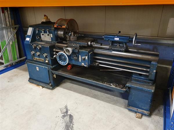 Grote foto meuser draaibank lathe 2m doorlaat 70mm met beveiliging doe het zelf en verbouw gereedschappen en machines