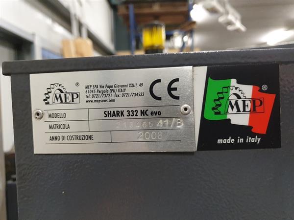 Grote foto mep shark 332 nc evo lintzaag bandzaag volautomaatisch metaalbewerkingmachine doe het zelf en verbouw zaagmachines