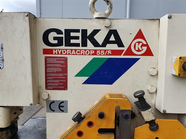 Grote foto geka hydracrop 55 s ponsknipmacine universal machine punching doe het zelf en verbouw gereedschappen en machines