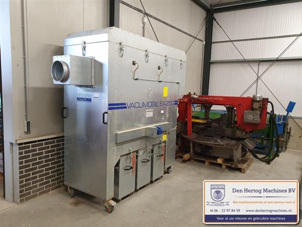 Grote foto hocker vacumobil ea 250 onderdruk afzuiger met 3 opvang bakken 5kw doe het zelf en verbouw materialen en producten