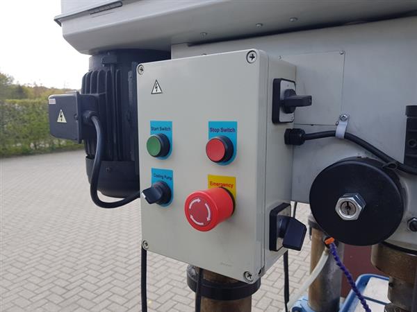 Grote foto sb45f contimac kolomboormachine met koeling doe het zelf en verbouw gereedschappen en machines