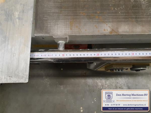 Grote foto sicma tafelcirkelzaag formaatzaag 1300mm hoofdzaag doe het zelf en verbouw zaagmachines