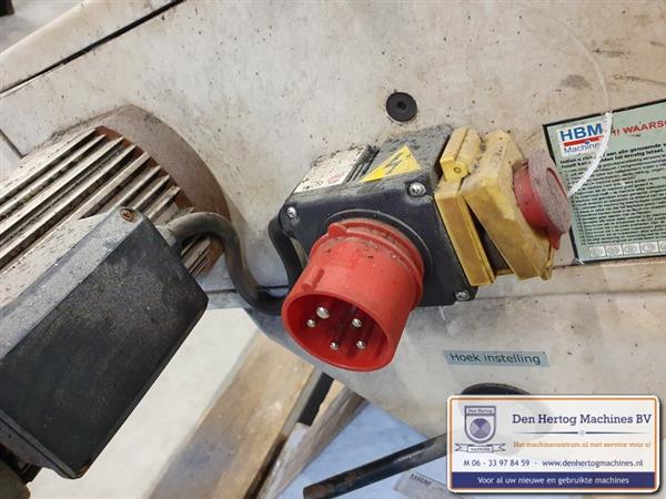 Grote foto bandschuurmachine 75x2000 aandrijving 400v doe het zelf en verbouw schuurmachines