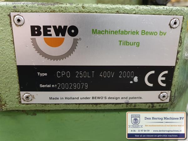 Grote foto cpo 250 lt bewo cirkelzaag metaalzaag zaagmachine dealer doe het zelf en verbouw zaagmachines