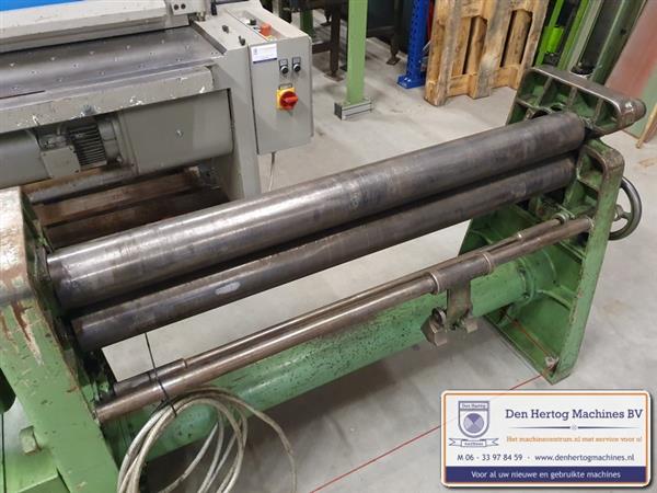 Grote foto luna jorg 4792 1290x4 5mm plaatwals rollenwals walsen doe het zelf en verbouw gereedschappen en machines