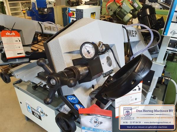 Grote foto mep shark 281 ccs halfautom. 250mm bandzaag lintzaag metaal doe het zelf en verbouw zaagmachines