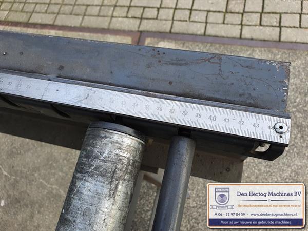 Grote foto rollenbaan rollebaan met aanslag lengte meetsysteem doe het zelf en verbouw gereedschappen en machines
