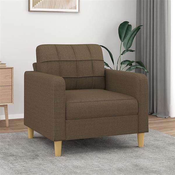 Grote foto fauteuil 60 cm stof bruin huis en inrichting bankstellen