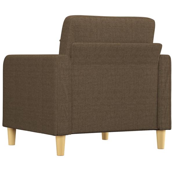 Grote foto fauteuil 60 cm stof bruin huis en inrichting bankstellen