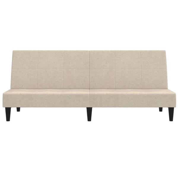 Grote foto slaapbank 2 zits microvezelstof cr mekleurig huis en inrichting bankstellen