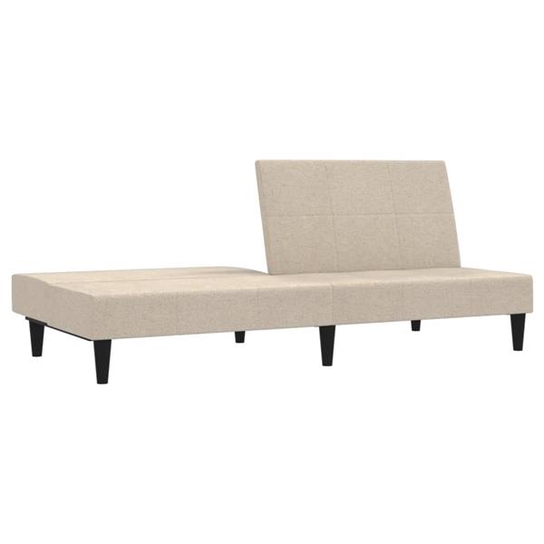 Grote foto slaapbank 2 zits microvezelstof cr mekleurig huis en inrichting bankstellen