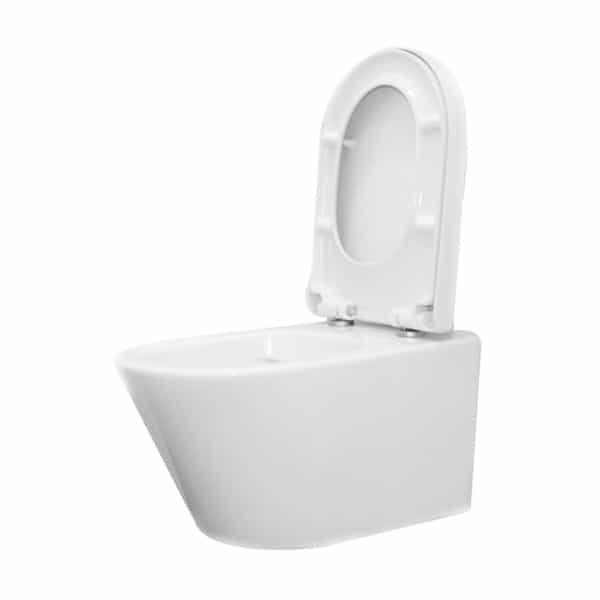 Grote foto wandcloset vesta rimless wit met toiletzitting doe het zelf en verbouw sanitair