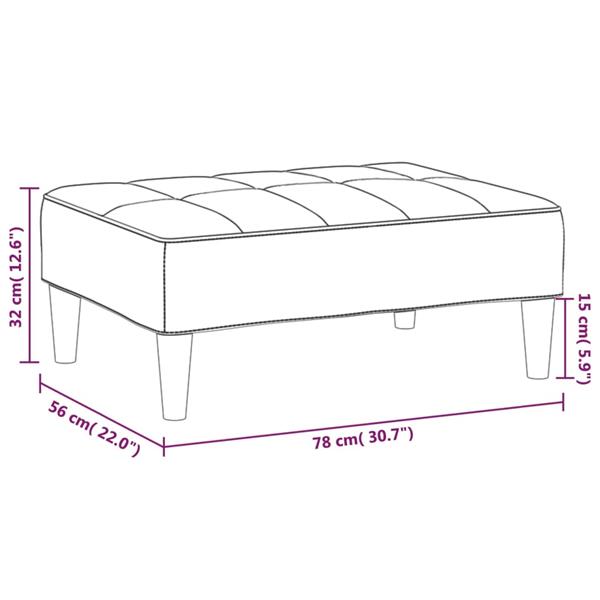 Grote foto slaapbank 2 zits met 2 kussens en voetenbank stof paars huis en inrichting bankstellen