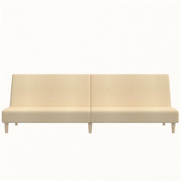 Grote foto slaapbank 2 zits met voetenbank stof cr mekleurig huis en inrichting bankstellen