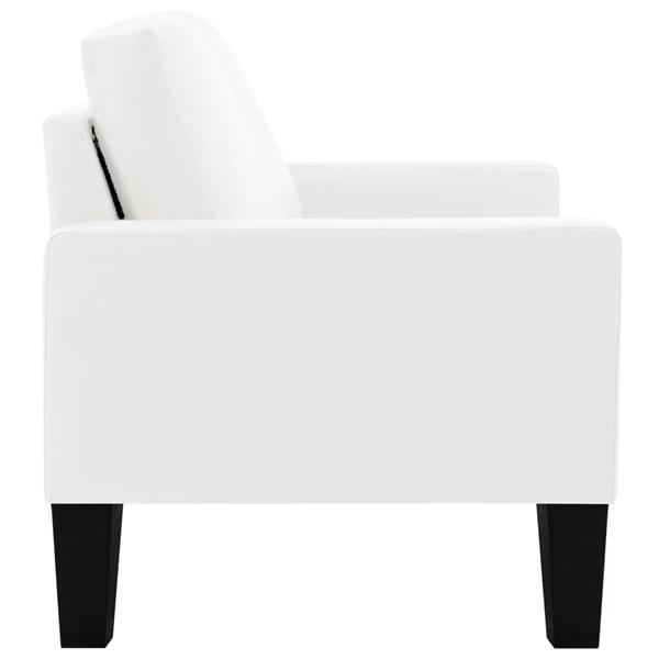 Grote foto 2 delig bankstel kunstleer wit huis en inrichting bankstellen