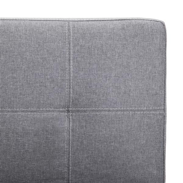 Grote foto tweezitsbank stof lichtgrijs huis en inrichting bankstellen