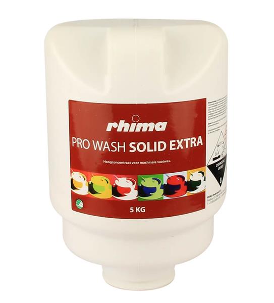 Grote foto rhima pro wash solid extra vaatwasmiddel 2 x 5 kg huis en inrichting keukenbenodigdheden