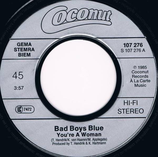 Grote foto bad boys blue you re a woman muziek en instrumenten platen elpees singles