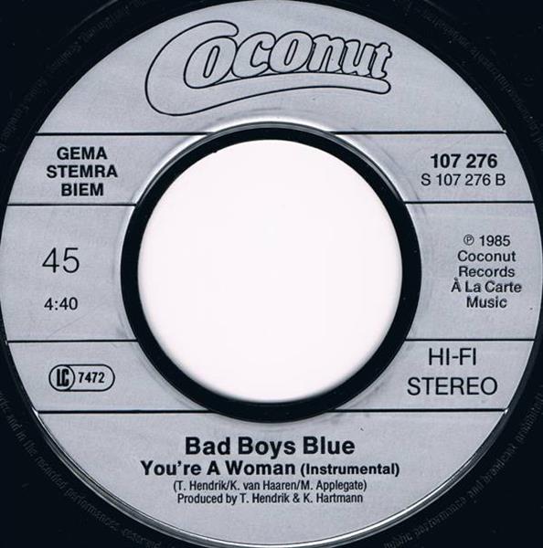 Grote foto bad boys blue you re a woman muziek en instrumenten platen elpees singles