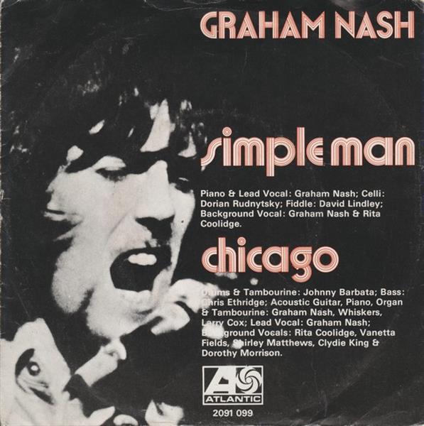 Grote foto graham nash simple man chicago muziek en instrumenten platen elpees singles