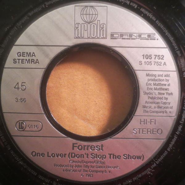 Grote foto forrest one lover don t stop the show muziek en instrumenten platen elpees singles